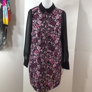 Nanette Lepore jacquard shift dress
